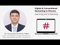 Learning & Unlearning In Digital & Conventional Marketing In Pharma