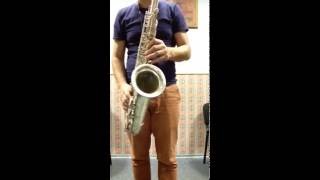 S.M.L. tenor saxophone SML strasser marigaux (King marigaux)