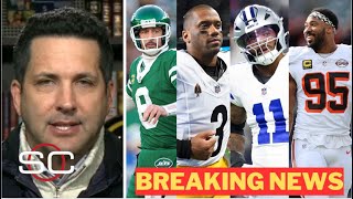 Adam Schefter latest on NFL potential BLOCKBUSTER trade: Wilson, Rodgers, Micah, Myles Garrett