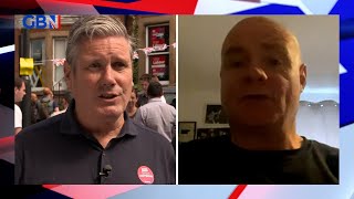 Former RMT union boss 'in the very strange position of agreeing with Keir Starmer' over rail strikes