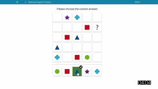 NEW LIVE TEST 2025 | Deductive-Logical Thinking (lst) | Shape Sudoku | AON cut-e Scales maptq