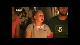 Survivor 2: Πανικός! “Αρπάχτηκαν” Κατερίνα – Εύη στο συμβούλιο! (2/3)