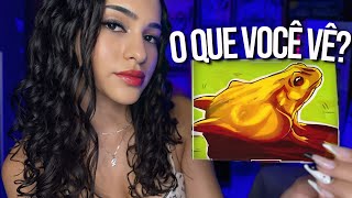 ASMR | TESTE DE PERSONALIDADE 🌀 - com desenhos e perguntas!