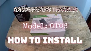 TUTORIAL: HOW TO INSTALL GSM/GPRS/GPS TRACKER GT06 MODEL (ANTICARNAP/KILL ENGINE/REAL TIME TRACKING)