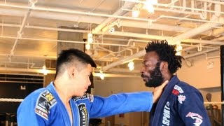 How to Get Out of a Throat Grab | Jiu Jitsu