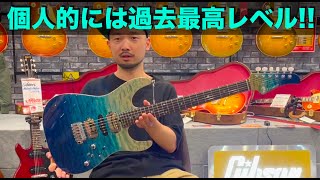 個人的には過去最高の「T's Guitars 」が登場！！そして社長も隣におられます！