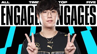 LoL e스포츠의 역대급 이니시 명장면 Top 5 | 얼티밋 리스트 (한글 자막)