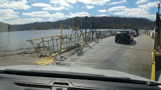 YOU ARE THERE! Crossing the Ohio River on the Anderson Ferry March 19, 2023