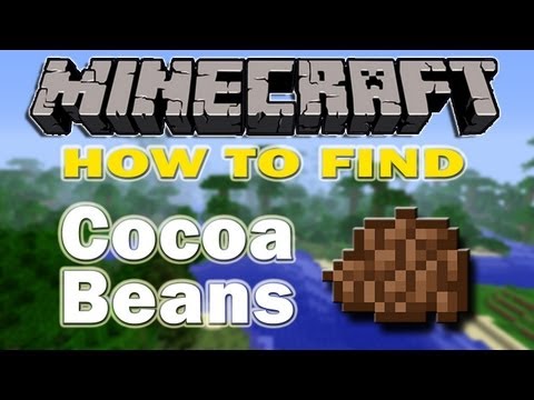 Minecraft How To Find COCOA BEANS Minecraft How To Find COCOA BEANS