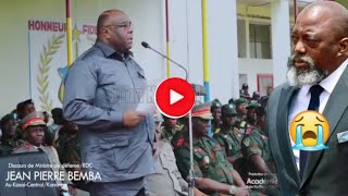 ENFIN BRAVO JP BEMBA ; UNE TRÈS MAUVAlSE NOUVELLE VIENT DE TOMBER KABILA A...