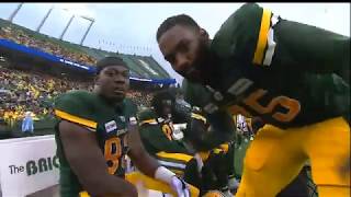 Kwaku Boateng 2019 Edmonton Eskimos Highlights