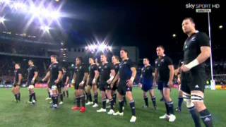 Rugby world cup 2011 New Zealand-Tonga the Haka