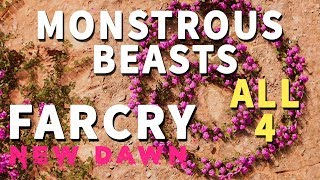 All Monstrous Beasts Location Far Cry New Dawn