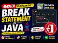 195. break statement in Java (Selenium Java 2026)