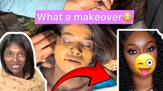 Raju ka new style makeup 😍💄 || latina makeup challenge 😍