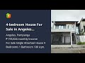 4-bedroom House For Sale in Angeles Pampanga