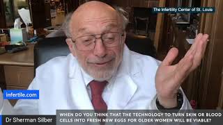 Dr Silber March 2021 - When will the technology turn skin and blood cells into new eggs come