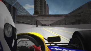 [rFactor] Lap of the Long Beach Street Circuit in a 1995 Reynard-Ford