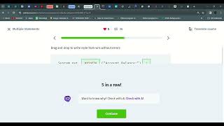 02 Multiple Statements | Introduction to Java | Sololearn