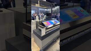 OLED TV Folding table! Ink Jet Printed OLED 8K TV