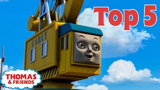 Thomas \u0026 Friends UK | Top 5 Terrific Teamwork Moments! | Best of Thomas Highlights | Kids Cartoon