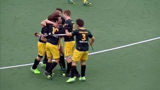 Hockeymannen HC Den Bosch spelen zich veilig na zege op Voordaan