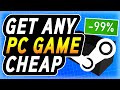 How to buy Steam Games/Keys/Codes Cheaper (best game deals) 2022! 😆 Get Any PC Game Cheap!