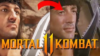 Rambo Easter Eggs & Movie References! | Mortal Kombat 11 Ultimate