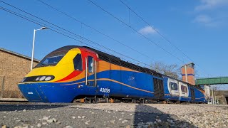 Trains at Leyland - LSL Class 37s and HST action!!