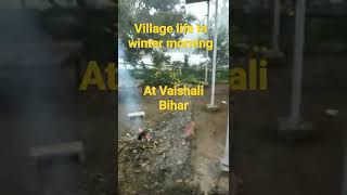 Village life in winter morning at Vaishali Bihar.#shorts#traveling