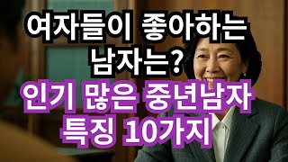 여자들이 좋아하는 중년 남자는 어떤 남자 일까?