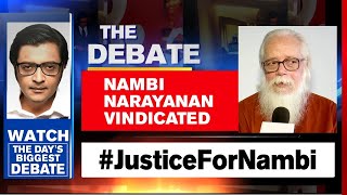 Nambi Narayanan-ISRO Spy Case Truth Revealed After 27 Years | The Debate With Arnab Goswami