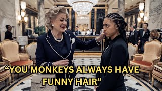 Racist Karen Mocks Black Woman’s Hair in Hotel, Unaware She’s the Owner