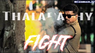 Thalapathy Mass Fight Mix | Full hd 1080p | Ambadi_VJ