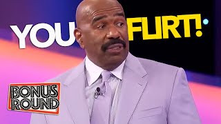 Family Feud FLIRT Answers & Questions With Steve Harvey