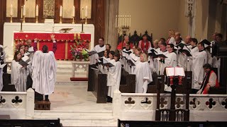 October 2021 Live Solemn Evensong with The Choir of Saint James