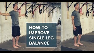 Single Leg Balance Drill | Improve Balance and Hip Stability