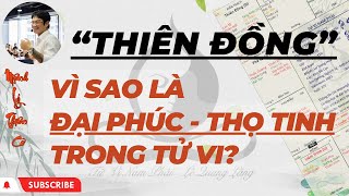 SAO THIÊN ĐỒNG - ĐẠI PHÚC THỌ TINH | TỬ VI LÊ QUANG LĂNG | TỬ VI NAM PHÁI | MỆNH LÝ THIÊN CƠ