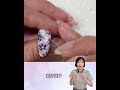 倩倩老師nail［三分鐘美甲教室］春日鏡面花卉教學