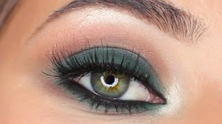 ☆מעושן ירוק לסתיו -  Smokey green fall makeup ☆