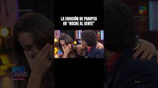 #Pampita se quebró super emocionada en #NocheAlDente