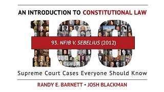 NFIB v. Sebelius (2012) | An Introduction to Constitutional Law