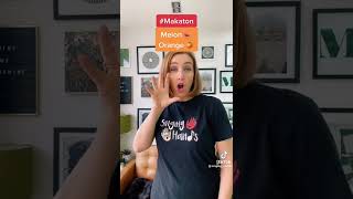 Let's learn fruit signs with Singing Hands #Makaton