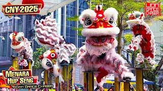 CNY 2025 | Acrobatic Lion Dance | LDCR 龙的传人 | Menara Hap Seng 2 | 新年特备 高桩萌狮 难度高桩 精彩绝伦 叹为观止 逗乐群众 拋礼送柑