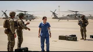 They Told the Limping Nurse to Step Aside—Until 4 Marine Helicopters Landed Asking for “Angel Si