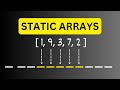 Mastering Static Arrays + LeetCode Challenge