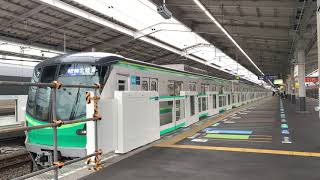 東京メトロ千代田線代々木上原駅発車シーン