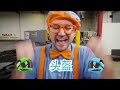 比利皮造访塞卡国际赛车场 blippi 中文版 儿童教育视频 实景探索