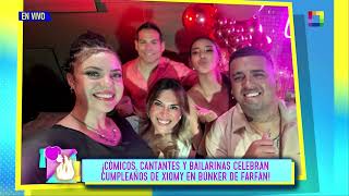 Amor y Fuego - ENE 24 -CÓMICOS Y BAILARINAS CELEBRAN CUMPLEAÑOS DE XIOMY EN BUNKE DE FARFÁN | Willax