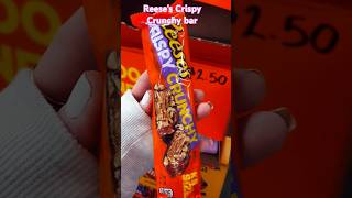 Reese's crispy crunchy bar🧡🤎 @Reeses #reeses #candy #chocolate #shorts #foodie #snacks #fivebelow